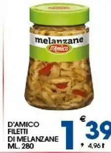 Ok Sigma D'Amico Melanzane sott olio offerta