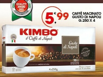 Ok Sigma Kimbo Caffè offerta