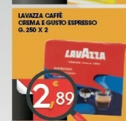 Ok Sigma Lavazza Caffè offerta