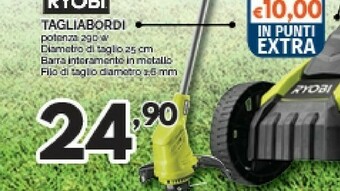 Orizzonte Ryobi Tagliabordi offerta
