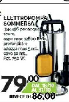 Orizzonte Pompe sommerse offerta