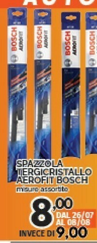 Orizzonte Bosch Tergicristalli offerta