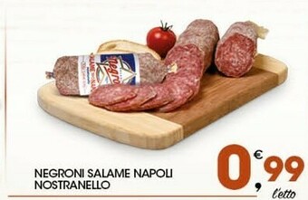 Sigma Negroni Salame napoli offerta