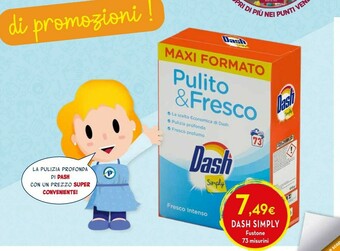 Proshop Dash Detersivo lavatrice offerta