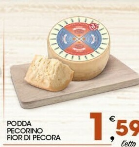 Sigma Podda Pecorino offerta