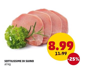 PENNY Sottilissime di Suino offerta