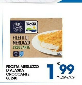 Sigma Frosta Filetti di merluzzo offerta