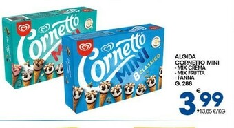 Sigma Algida Cornetto offerta