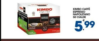 Sigma Kimbo Cialde caffè offerta