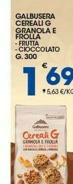 Sigma Galbusera Frollini offerta