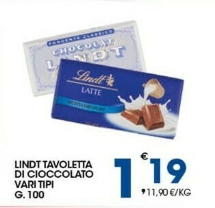 Sigma Lindt Cioccolato offerta