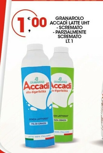 Sigma Granarolo Latte offerta