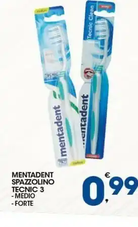 Sigma Mentadent Spazzolino da denti offerta
