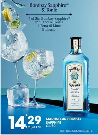 Sigma Bombay Gin offerta