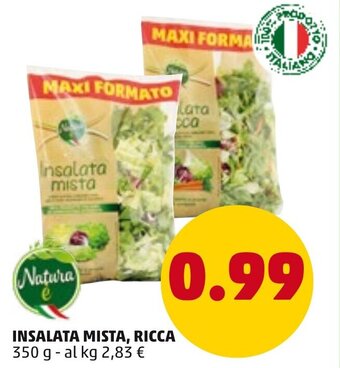 PENNY Insalata Mista, Ricca 350 g offerta