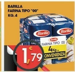 Sigma Barilla Farina 00 offerta