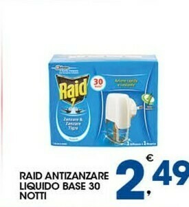 Sigma Raid Insetticida offerta