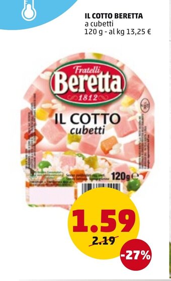 Beretta Il Cotto a cubetti 120 g