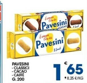 Sigma Pavesi Pavesini offerta