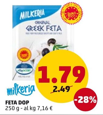 PENNY Milkeria Feta DOP 250 g offerta