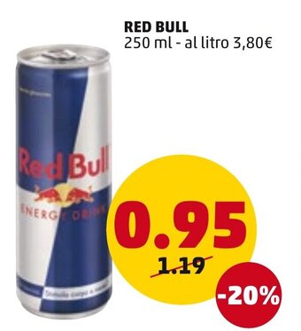 PENNY Red Bull 250 ml offerta