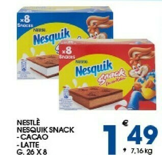 Sigma Nesquik Nesquik offerta