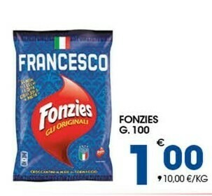 Sigma Fonzies Snack offerta
