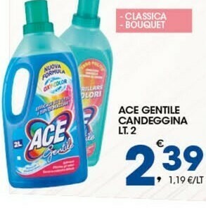 Sigma Ace Candeggina offerta
