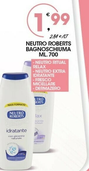 Neutro Roberts Bagnoschiuma