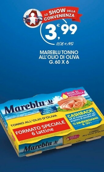 Sigma Mareblu Tonno offerta