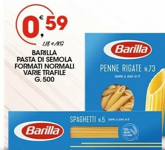 Sigma Barilla Pasta offerta