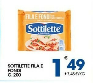 Sigma Sottilette offerta