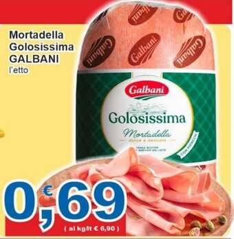Sidis Galbani Mortadella Golosissima offerta