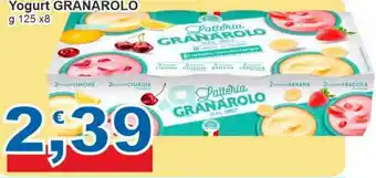 Sidis Granarolo Yogurt g 125 x8 offerta