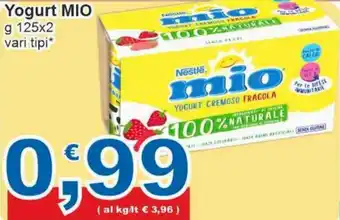 Mio Yogurt g 125x2 vari tipi