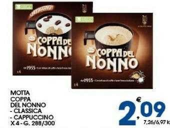 Sigma Motta Coppa del Nonno offerta