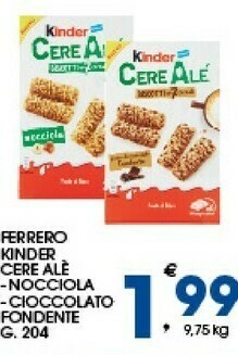 Sigma Kinder cereali offerta