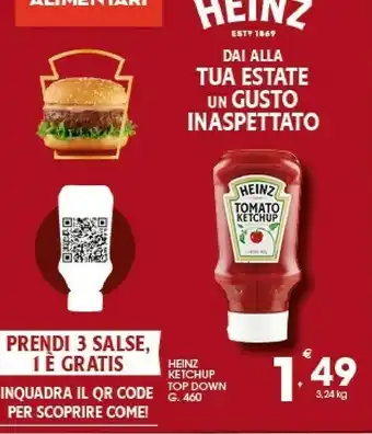 Sigma Heinz Ketchup offerta