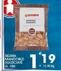 Sigma Mandorle offerta