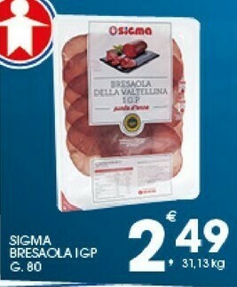 Sigma Bresaola offerta