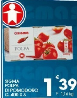 Sigma Pomodori pelati offerta