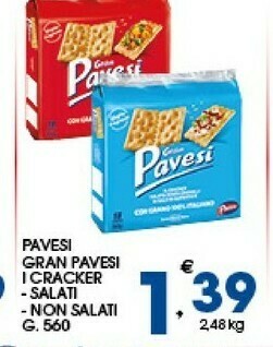 Sigma Pavesi Crackers offerta