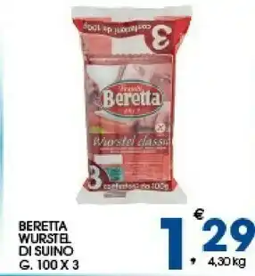Sigma Beretta Wurstel offerta