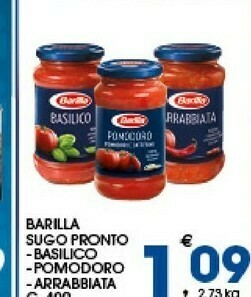 Sigma Barilla Sughi per pasta offerta