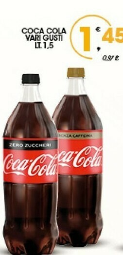 Sigma Coca Cola Coca cola zero offerta