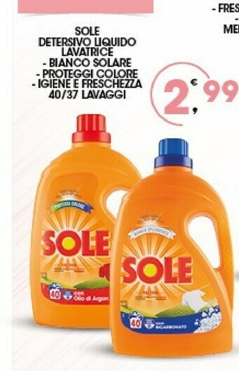 Sole Detersivo lavatrice