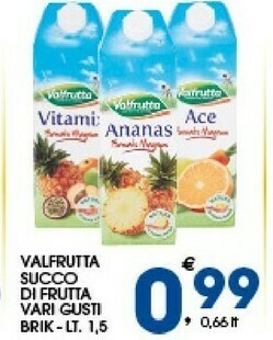 Sigma Ace Succhi di frutta offerta