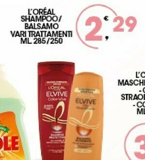 Sigma L'Oreal Shampoo offerta
