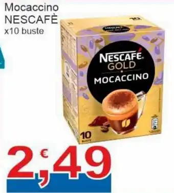 Sidis Nescafè Mocaccino x10 buste offerta