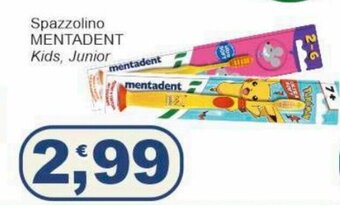 Mentadent Spazzolino Kids, Junior